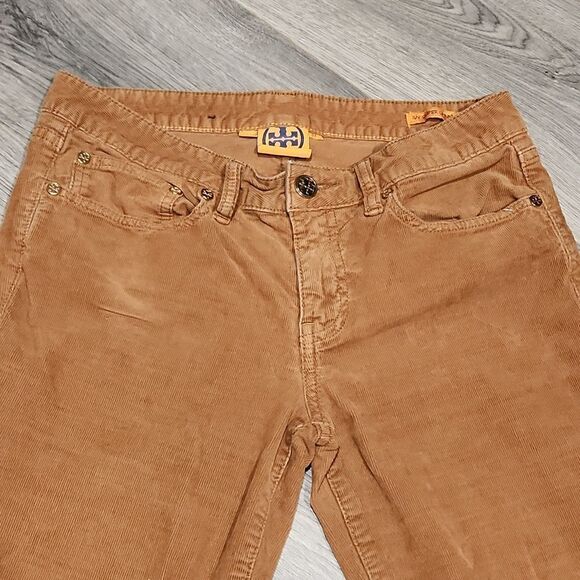 Tory Burch Carmel Ivy Super Skinny Corduroy Pants - Picture 7 of 11